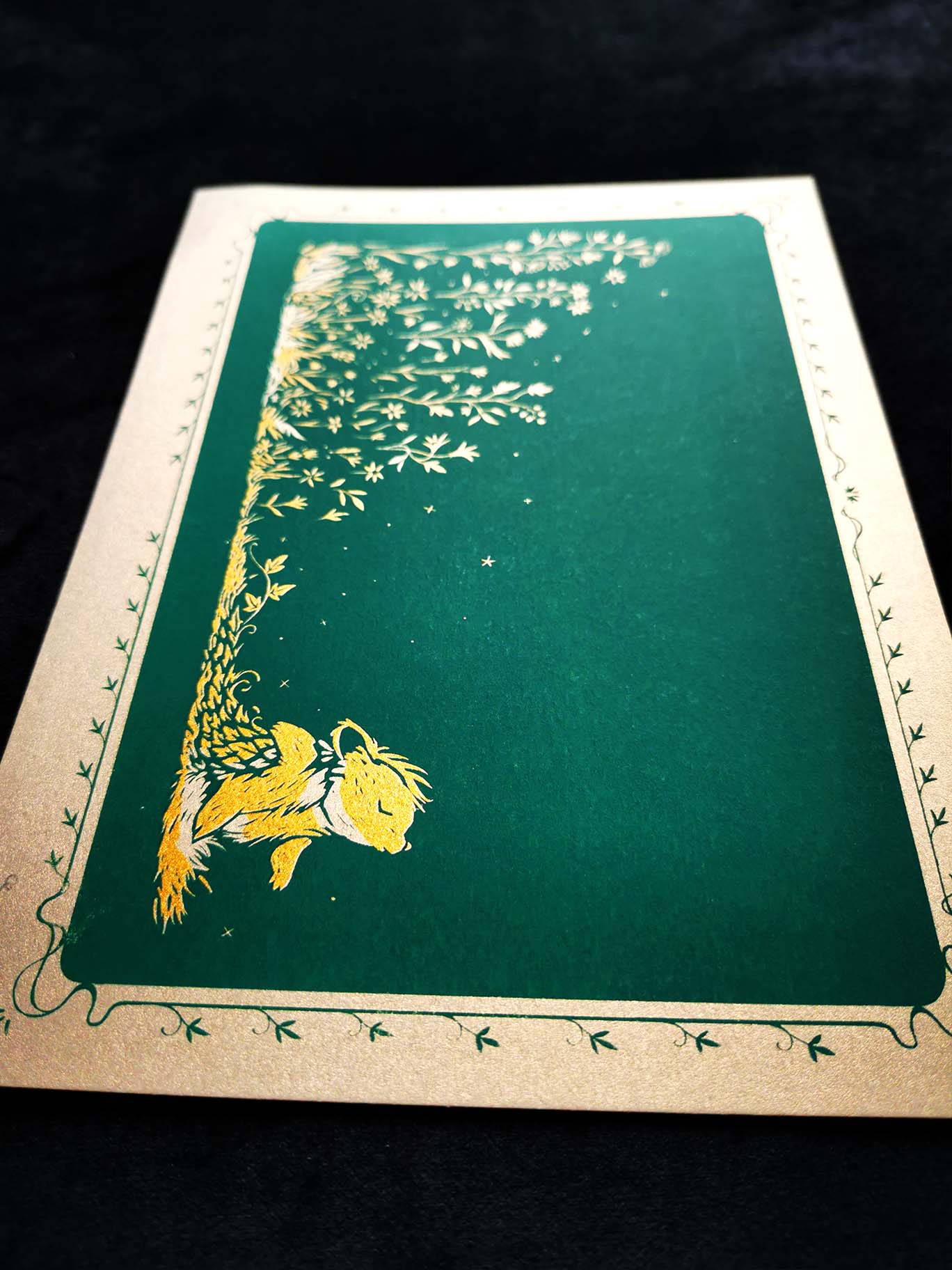Pamprelin papier doré