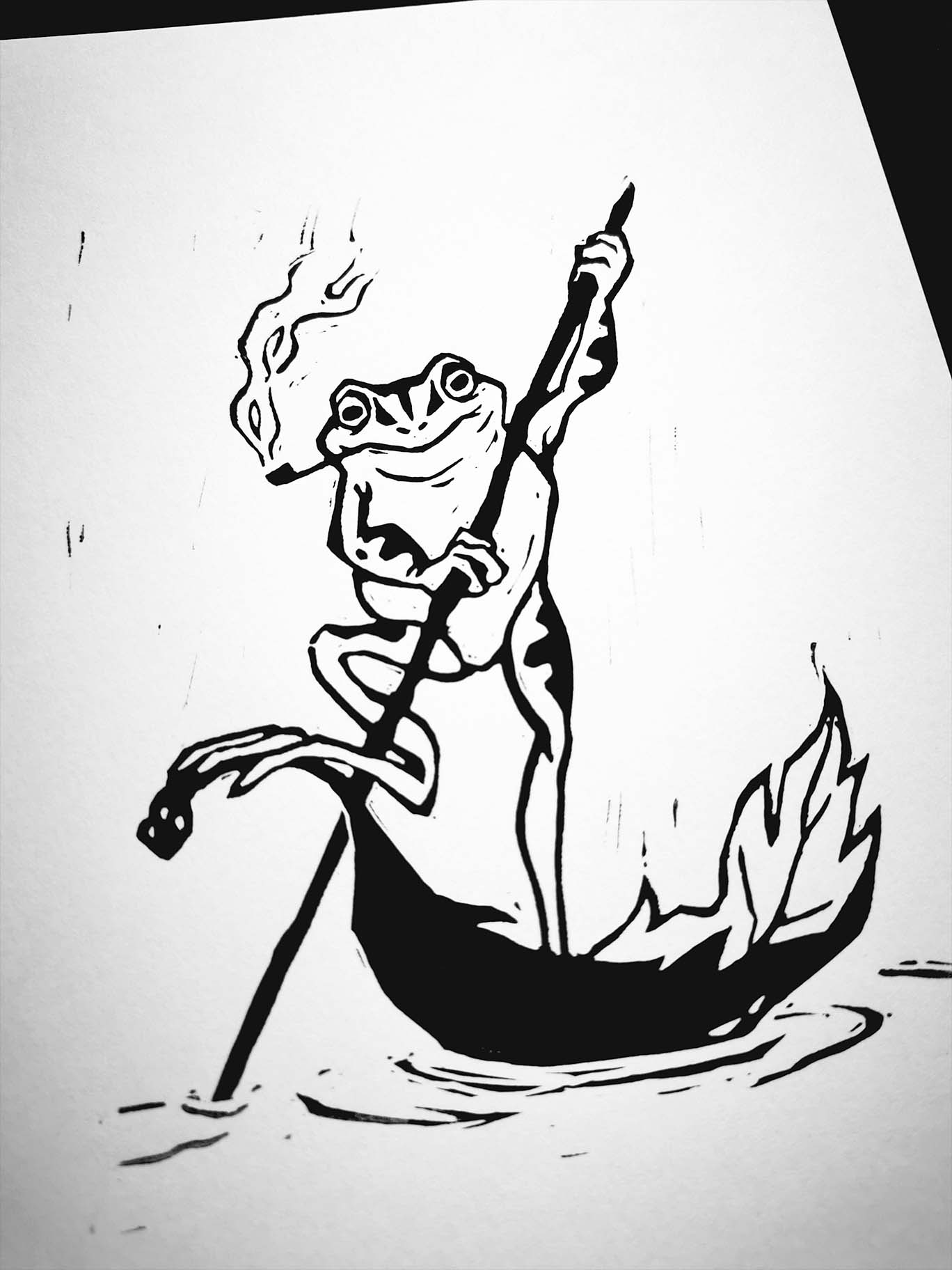 Grenouille en barque – Image 3